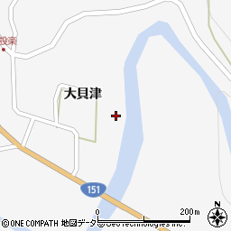 愛知県北設楽郡東栄町中設楽和田下周辺の地図
