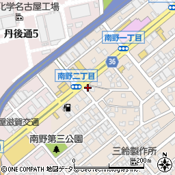 株式会社明伸タイヤサービス　本店周辺の地図
