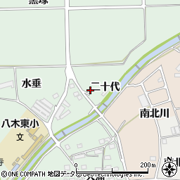 京都府南丹市八木町青戸二十代46周辺の地図