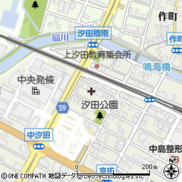 愛知県名古屋市緑区鳴海町上汐田168周辺の地図