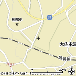 岡山県新見市大佐永富1558周辺の地図