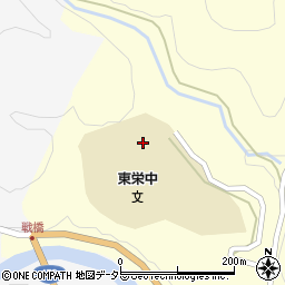 東栄町立東栄中学校周辺の地図