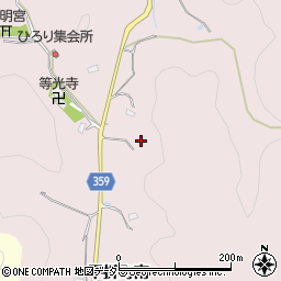 愛知県豊田市平折町南周辺の地図