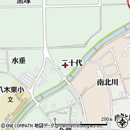 京都府南丹市八木町青戸二十代47周辺の地図