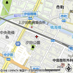 愛知県名古屋市緑区鳴海町上汐田152周辺の地図