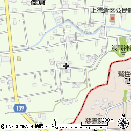 静岡県駿東郡清水町徳倉181周辺の地図