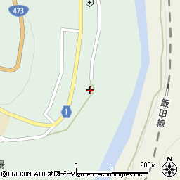 静岡県浜松市天竜区佐久間町中部139-4周辺の地図