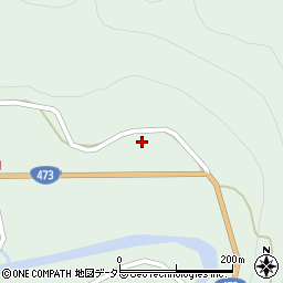 愛知県東栄町（北設楽郡）下田（大下田）周辺の地図