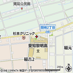 稲吉観音寺周辺の地図
