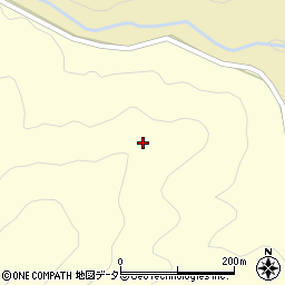 愛知県北設楽郡設楽町田峯一色平周辺の地図