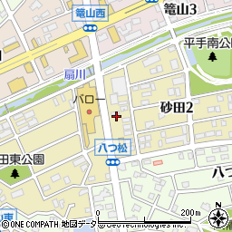 みやび個別指導学院名古屋篭山校周辺の地図