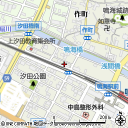 愛知県名古屋市緑区鳴海町上汐田465周辺の地図
