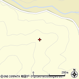 愛知県設楽町（北設楽郡）田峯（一色平）周辺の地図