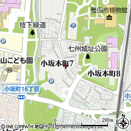 愛知県豊田市小坂本町7丁目71周辺の地図