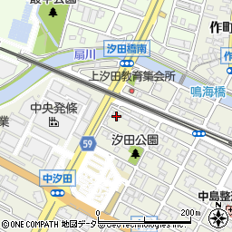 愛知県名古屋市緑区鳴海町上汐田169周辺の地図