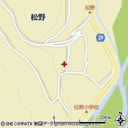 静岡県静岡市葵区松野216周辺の地図
