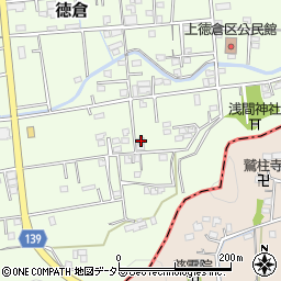 静岡県駿東郡清水町徳倉80周辺の地図