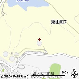 愛知県豊田市東山町周辺の地図