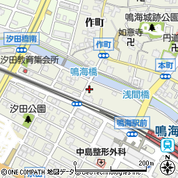 愛知県名古屋市緑区鳴海町上汐田302周辺の地図
