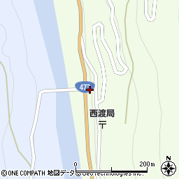 静岡県浜松市天竜区佐久間町大井2406周辺の地図