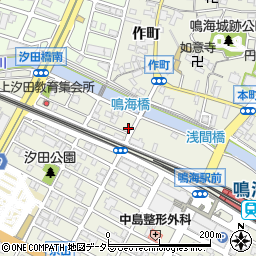 愛知県名古屋市緑区鳴海町上汐田467周辺の地図