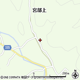 岡山県津山市宮部上199周辺の地図