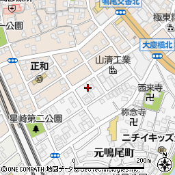 愛知県名古屋市南区元鳴尾町10周辺の地図