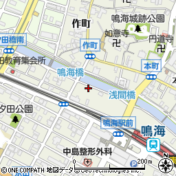 愛知県名古屋市緑区鳴海町上汐田105周辺の地図