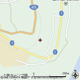 静岡県浜松市天竜区佐久間町中部322周辺の地図