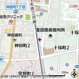 愛知県土地家屋調査士会豊田支部周辺の地図