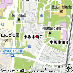 愛知県豊田市小坂本町7丁目70周辺の地図