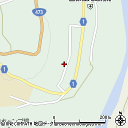 静岡県浜松市天竜区佐久間町中部193周辺の地図