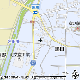 兵庫県丹波篠山市黒田481周辺の地図