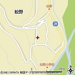 静岡県静岡市葵区松野164周辺の地図