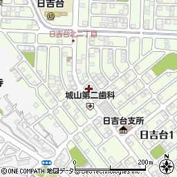 滋賀銀行日吉台 ＡＴＭ周辺の地図