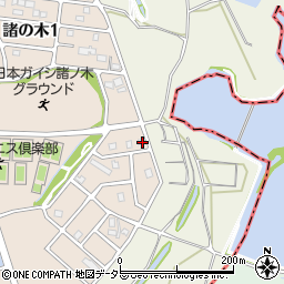 愛知県名古屋市緑区諸の木2丁目612周辺の地図