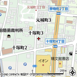 中京銀行豊田中央支店周辺の地図