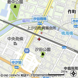 愛知県名古屋市緑区鳴海町上汐田148周辺の地図