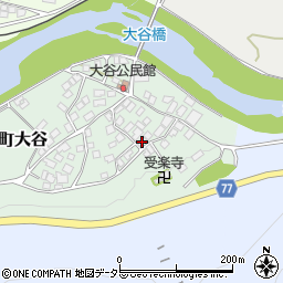 兵庫県丹波市山南町大谷63周辺の地図