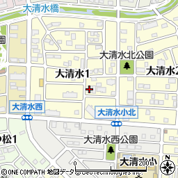 ケーズファクトリー名古屋工場周辺の地図