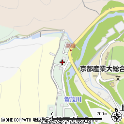 京都府京都市北区西賀茂下庄田町102周辺の地図