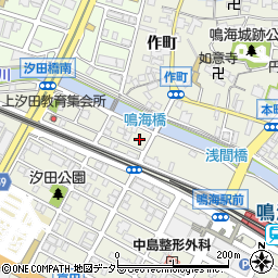 愛知県名古屋市緑区鳴海町上汐田498周辺の地図