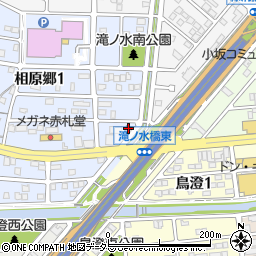 名古屋滝ノ水郵便局周辺の地図