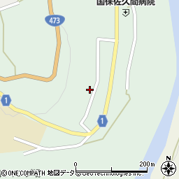 静岡県浜松市天竜区佐久間町中部193-2周辺の地図