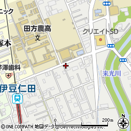 エール学院伊豆仁田駅前校周辺の地図