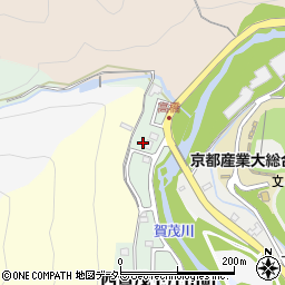 京都府京都市北区西賀茂下庄田町101周辺の地図
