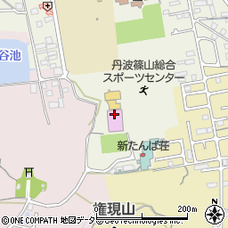 丹波篠山総合スポーツセンター周辺の地図