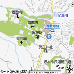 禅智坊周辺の地図