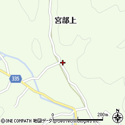 岡山県津山市宮部上198周辺の地図