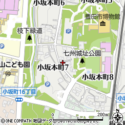 愛知県豊田市小坂本町7丁目79周辺の地図